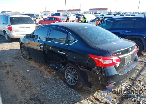 2017 Nissan Sentra S из США, поврежденный, VIN 3N1AB7AP9HY214735